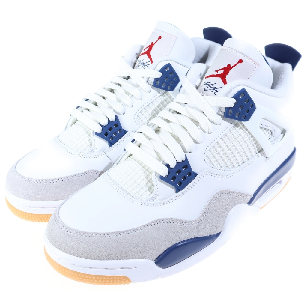 NIKE SB(ナイキエスビー) AIR JORDAN 4 RETRO SP DR5415-100 エアジョーダン4 レトロ ハイカットスニーカー ホワイト US9.5/27.5cm