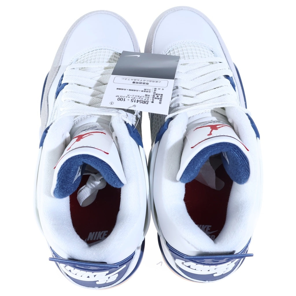 NIKE SB(ナイキエスビー) AIR JORDAN 4 RETRO SP DR5415-100 エアジョーダン4 レトロ ハイカットスニーカー ホワイト US9.5/27.5cm