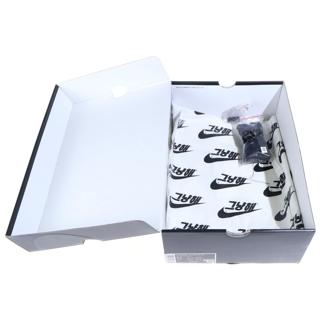 NIKE(ナイキ) ×PEACEMINUSONE AIR FORCE 1 LOW PARA-NOISE G-DRAGON AQ3692-004 ピースマイナスワン エアフォース1 パラノイズ ジードラゴン ローカットスニーカー マルチ US9.5/27.5cm