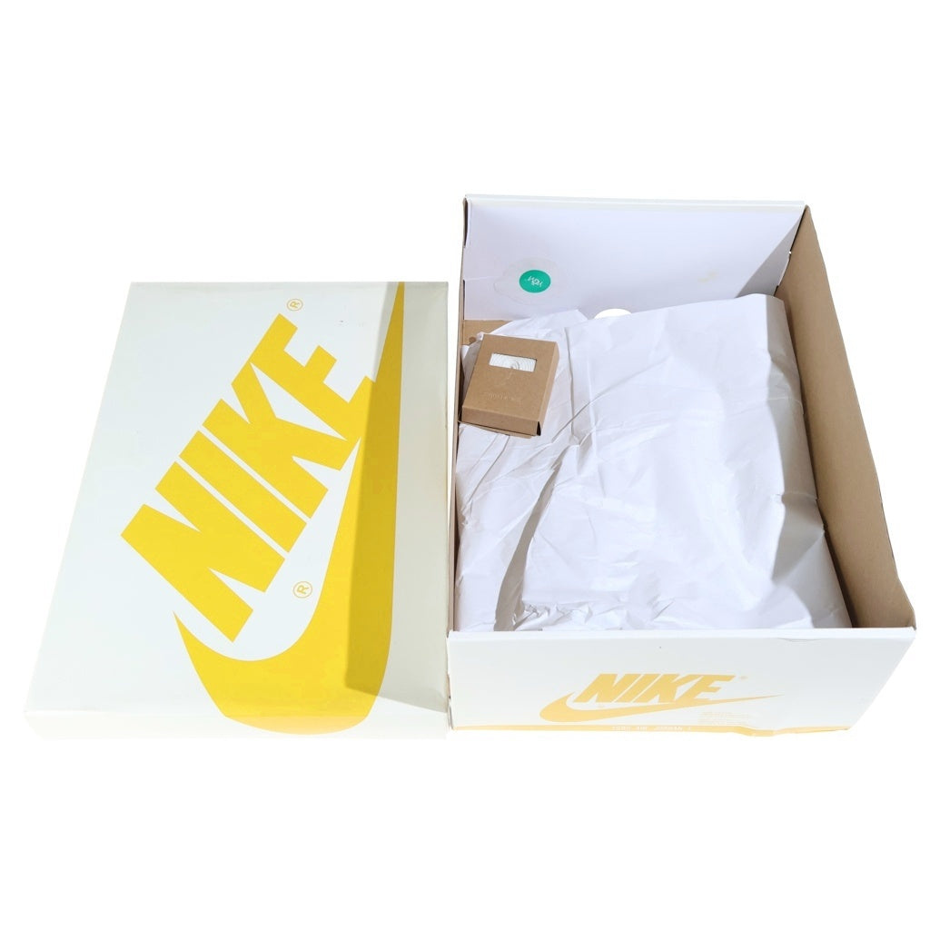 NIKE(ナイキ) AIR JORDAN 1 RETRO HIGH OG DZ5485-701 エアジョーダン1 レトロ ハイカットスニーカー イエロー/ホワイト US9.5/27.5cm