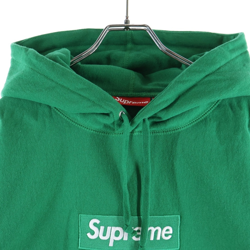 SUPREME(シュプリーム) 24AW Box Logo Hooded Sweatshirt ボックス ロゴ フーディー スウェットシャツ プルオーバーパーカー グリーン