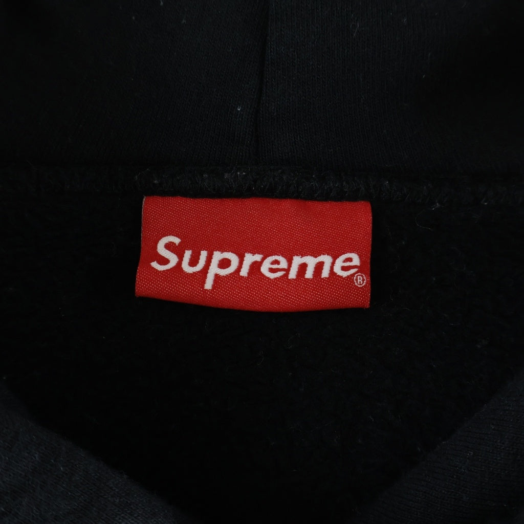 SUPREME(シュプリーム) 18SS Sideline Hooded Sweatshirt サイドライン フーデッド スウェットシャツ プルオーバーパーカー ブラック