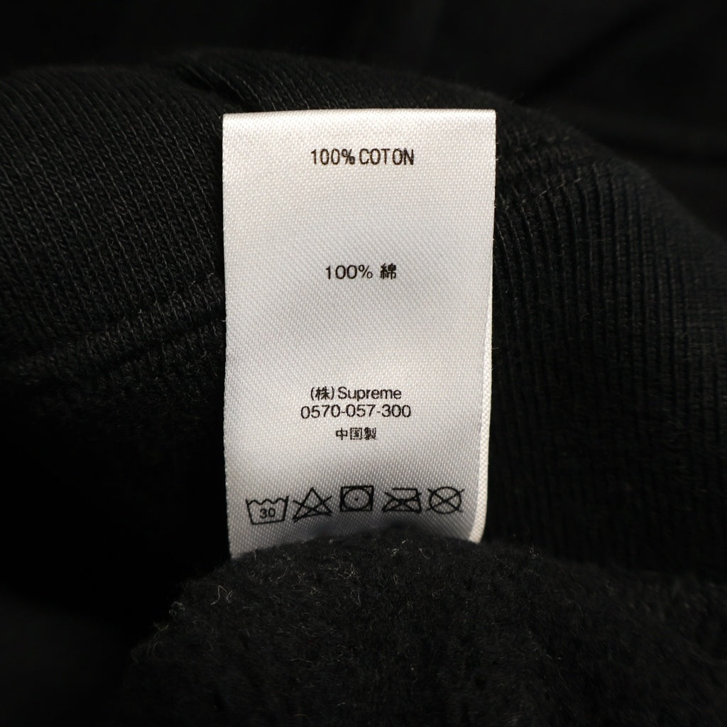 SUPREME(シュプリーム) 18SS Sideline Hooded Sweatshirt サイドライン フーデッド スウェットシャツ プルオーバーパーカー ブラック