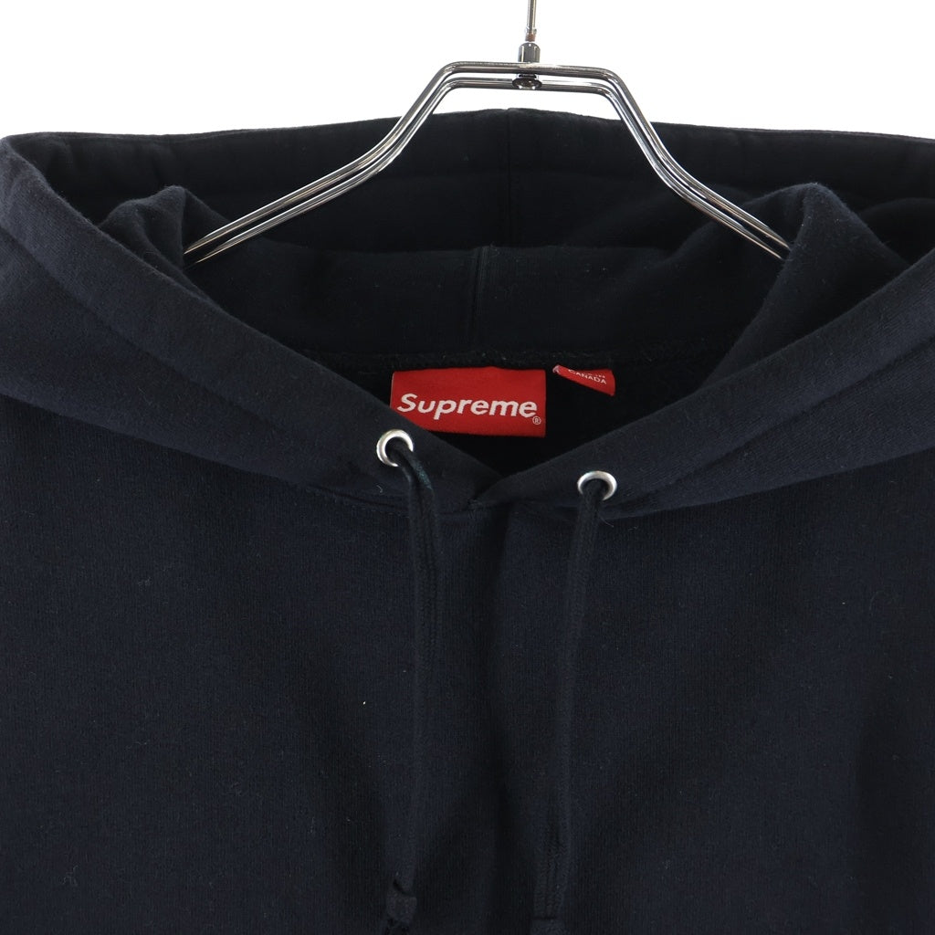 SUPREME(シュプリーム) 18SS Illegal Business Hooded Sweatshirt イリーガル ビジネス フーディッド スウェットシャツ プルオーバーパーカー ブラック