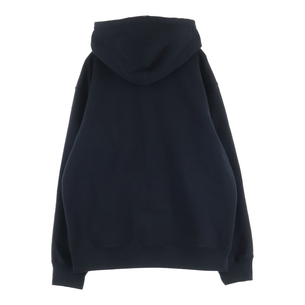SUPREME(シュプリーム) 22SS ×Burberry Box Logo Hooded Sweatshirt バーバリー ボックス ロゴ フーディー スウェットシャツ ノバチェック プルオーバーパーカー ブラック