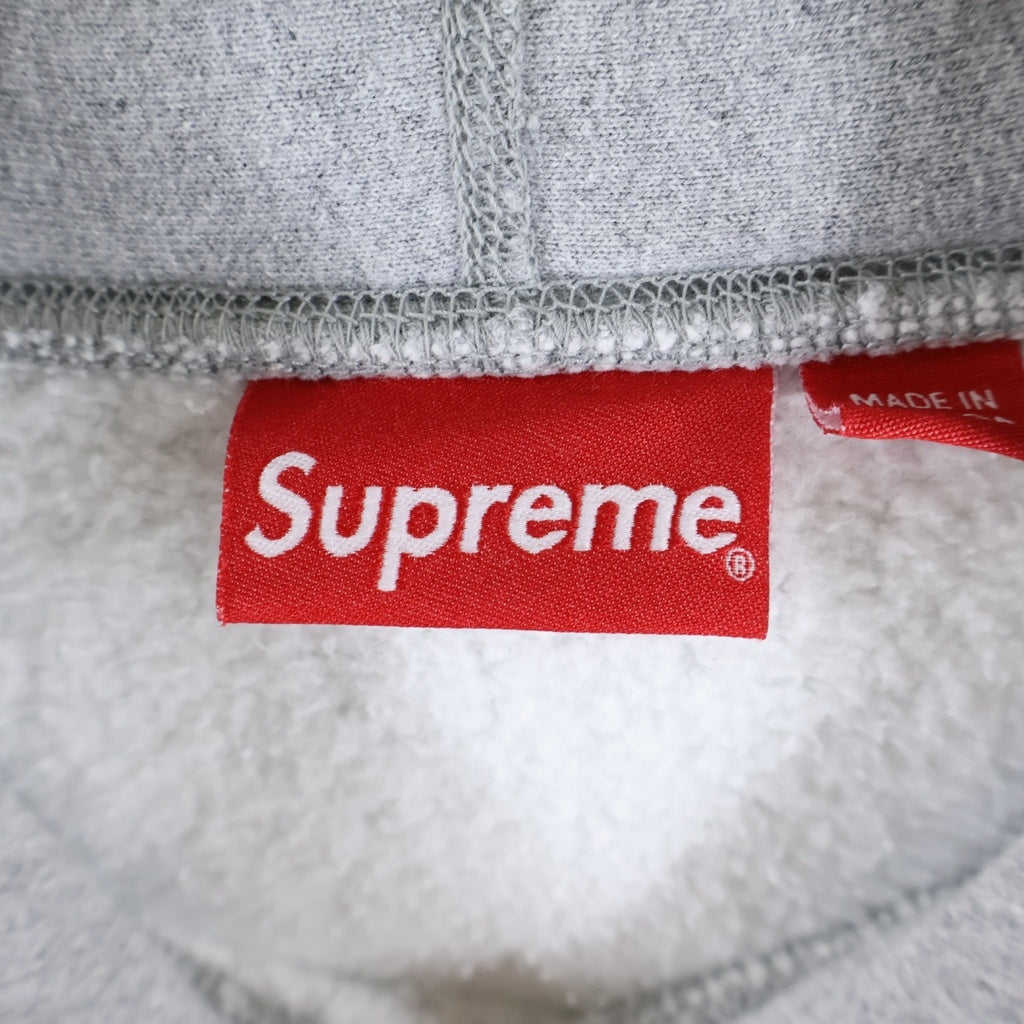 SUPREME(シュプリーム) 20AW Cross Box Logo Hooded Sweatshirt クロス ボックス ロゴ フーデッド スウェットシャツ プルオーバーパーカー グレー