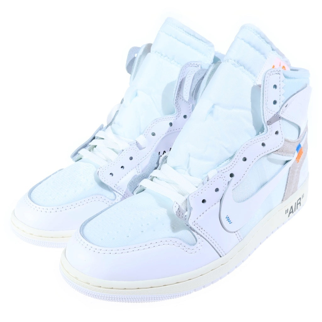 NIKE(ナイキ) ×V.A.A AIR JORDAN 1 RETRO HIGH OG ALASKA エアジョーダン1 ヴァージルアブローアーカイブ アラスカ ハイカットスニーカー ホワイト US10/28cm AA3834-100