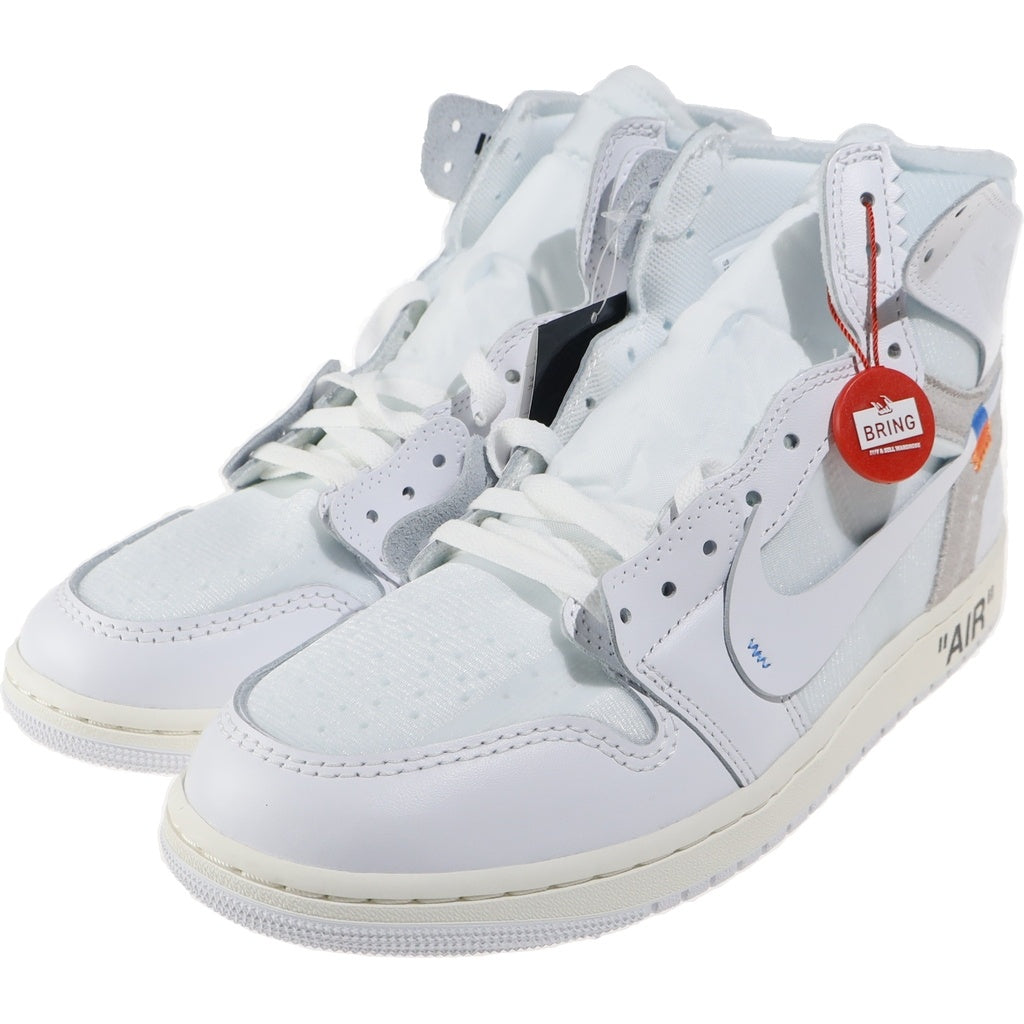 NIKE(ナイキ) ×V.A.A AIR JORDAN 1 RETRO HIGH OG ALASKA エアジョーダン1 ヴァージルアブローアーカイブ アラスカ ハイカットスニーカー ホワイト US10/28cm AA3834-100