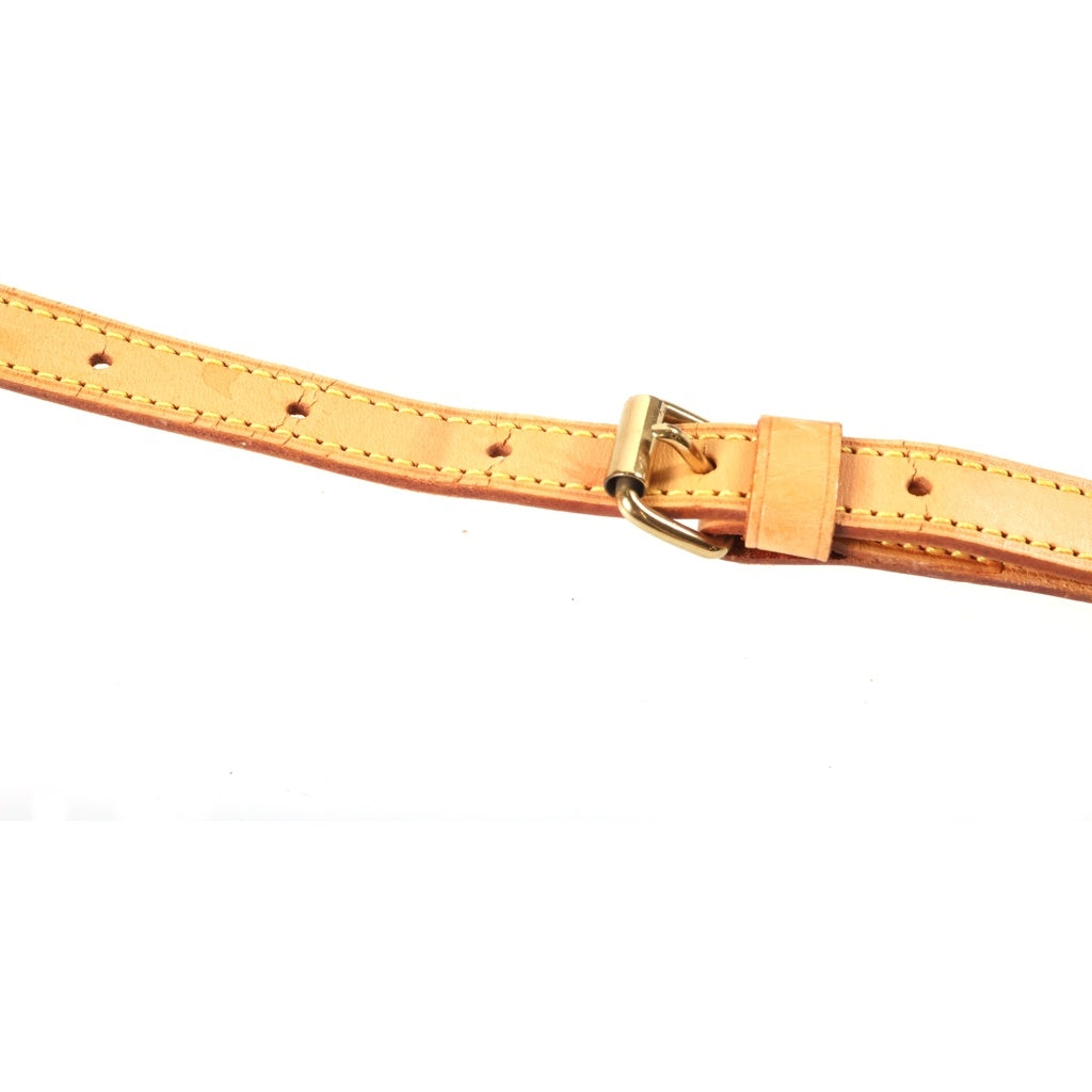 LOUIS VUITTON(ルイヴィトン) モノグラム ブロワ ショルダーバッグ ブラウン レザー×PVC M51221 ゴールド金具 レディース