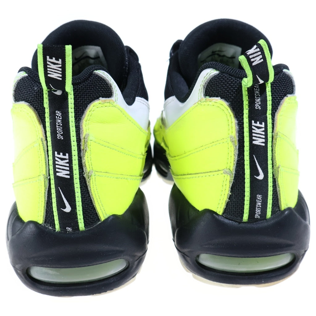 NIKE(ナイキ) AIR MAX 95 REVERSE VOLT エアマックス95 リバースボルト ハイカットスニーカー ブラック/グリーン US10/28cm 538416-701