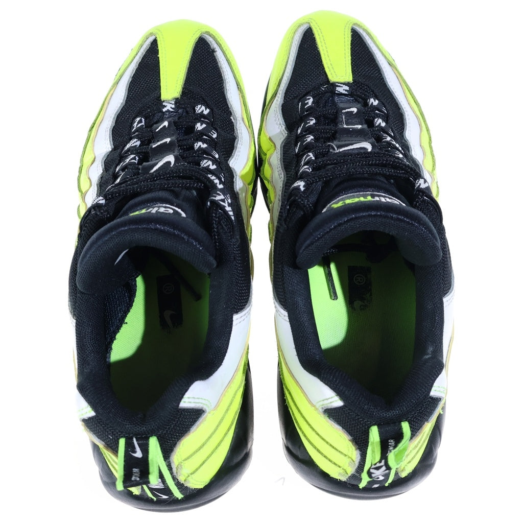 NIKE(ナイキ) AIR MAX 95 REVERSE VOLT エアマックス95 リバースボルト ハイカットスニーカー ブラック/グリーン US10/28cm 538416-701
