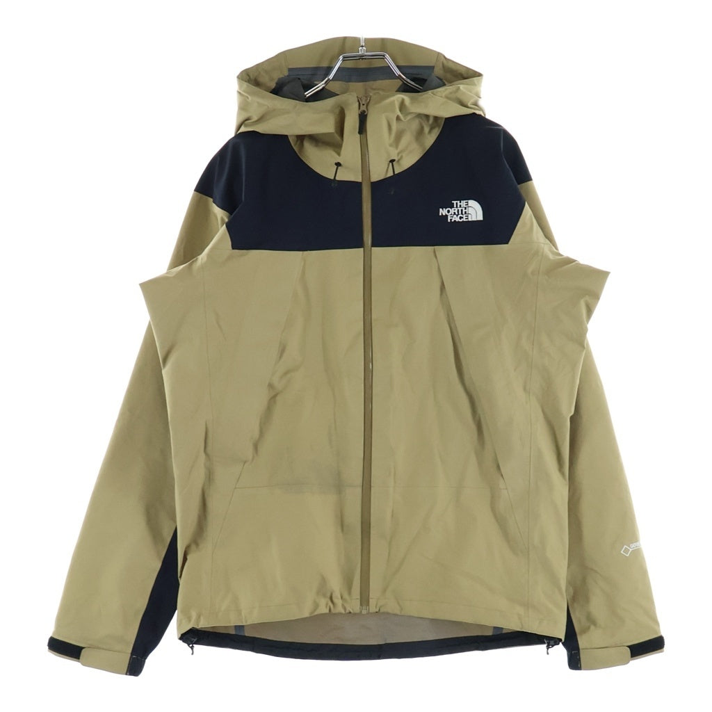 THE NORTH FACE(ザノースフェイス) CLIMB LIGHT JACKET GORE-TEX ゴアテックス ロゴエンブロイダリー クライム ライト ナイロンジャケット ベージュ NP11503