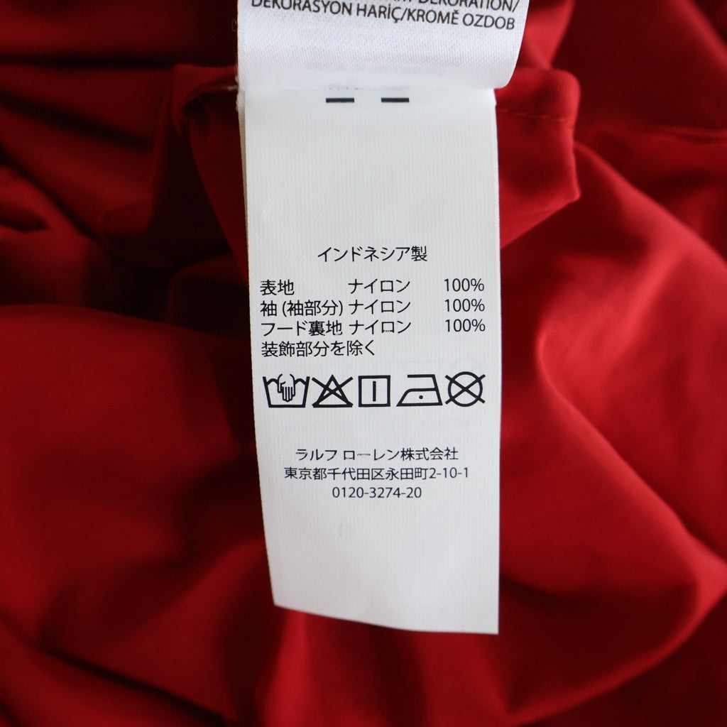 POLO SPORT RALPH LAUREN(ポロスポーツラルフローレン) Nylon Zip Jacket ナイロン ジップアップジャケット ホワイト/レッド/ブルー 0200015460