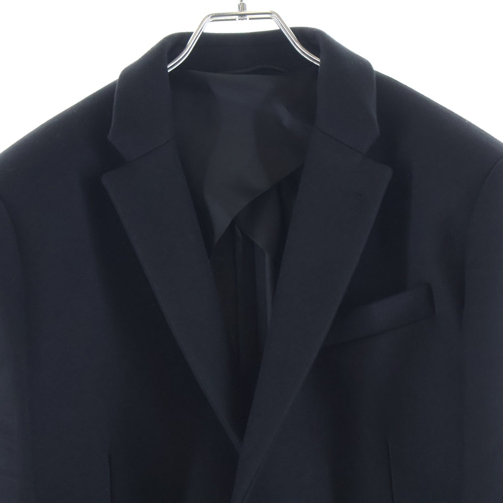 BALENCIAGA(バレンシアガ) Wool Chester Coat カシミヤ混 ウールチェスターロングコート ネイビー 390400 T0F10