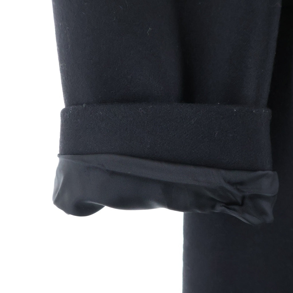 BALENCIAGA(バレンシアガ) Wool Chester Coat カシミヤ混 ウールチェスターロングコート ネイビー 390400 T0F10