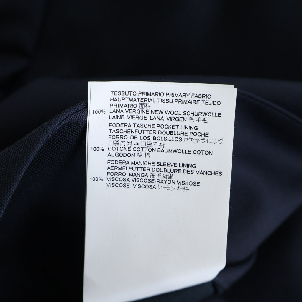 Maison Margiela(メゾンマルジェラ) 18SS ノーカラージャケット ネイビー S50BN0336