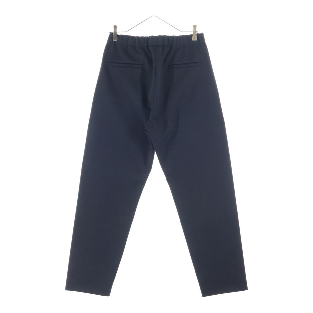 JOHN SMEDLEY(ジョンスメドレー) ウール イージースラックスパンツ ブラック A2728FP