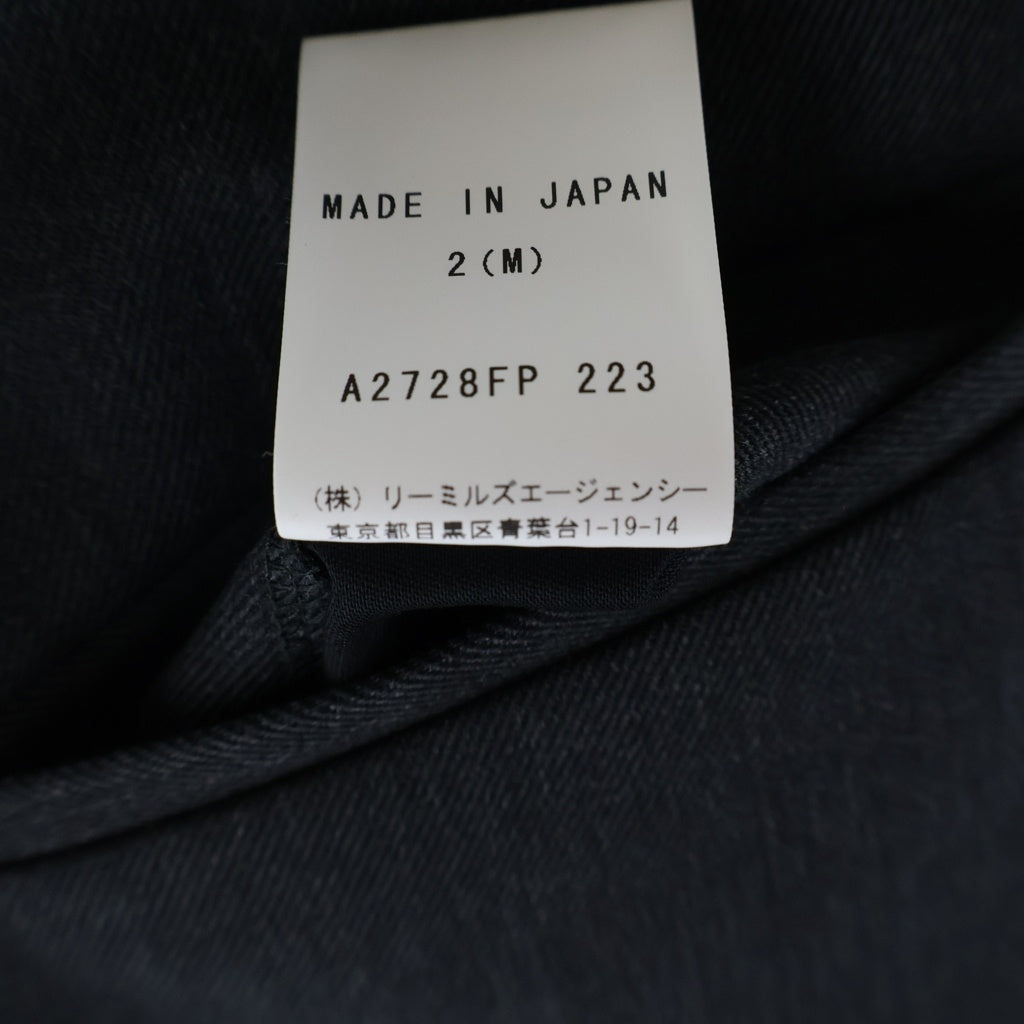 JOHN SMEDLEY(ジョンスメドレー) ウール イージースラックスパンツ グレー A2728FP