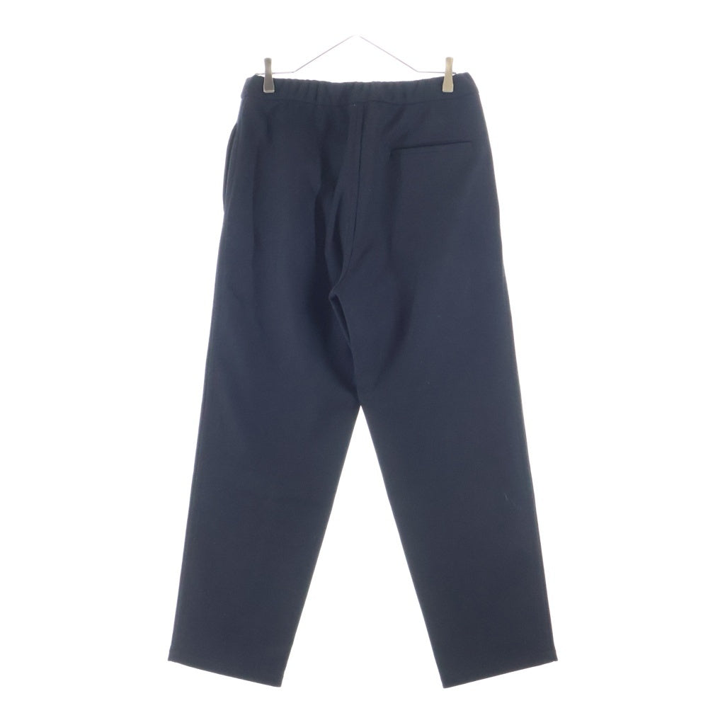 JOHN SMEDLEY(ジョンスメドレー) カシミア混 ウール イージーパンツ ブラック A2738FP234