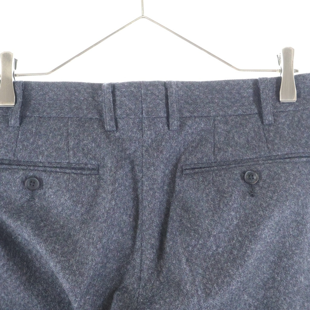 Casely-Hayford(ケイスリーヘイフォード) ノッチドラペル ウール 2B 裏地ドット テーラードジャケット スラックスパンツ グレー
