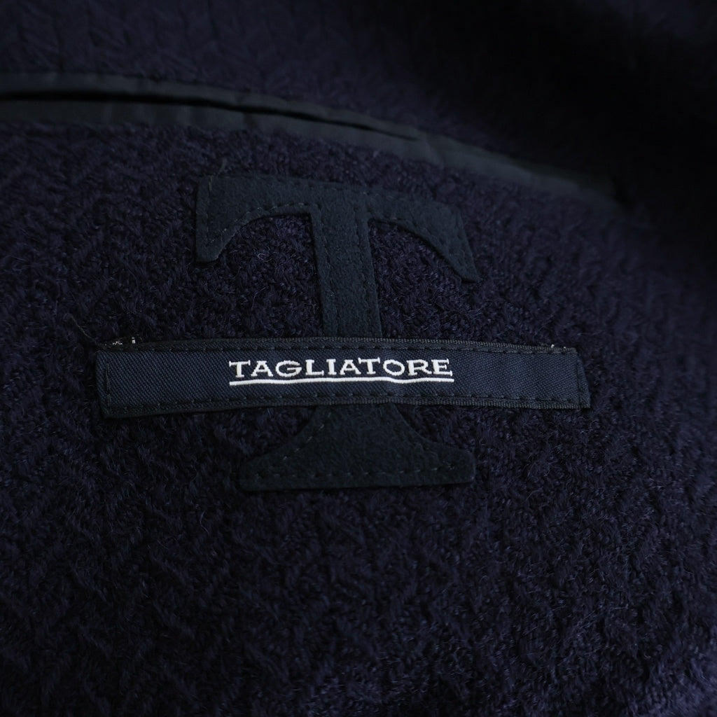 TAGLIATORE(タリアトーレ) ピークドラペル 2B ウール テーラードジャケット ネイビー 1SGG20Z