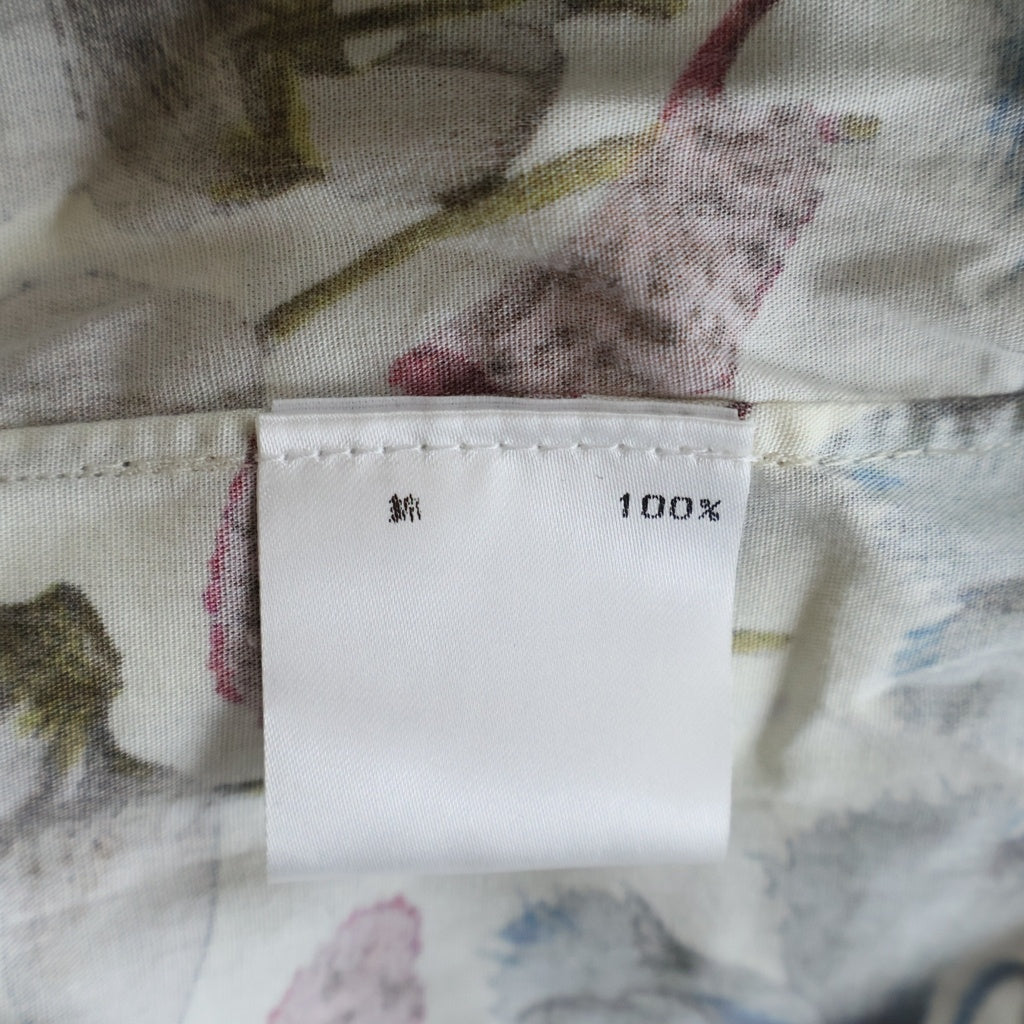DRIES VAN NOTEN(ドリスヴァンノッテン) フローラル総柄 長袖ドレスシャツ マルチ 1184115