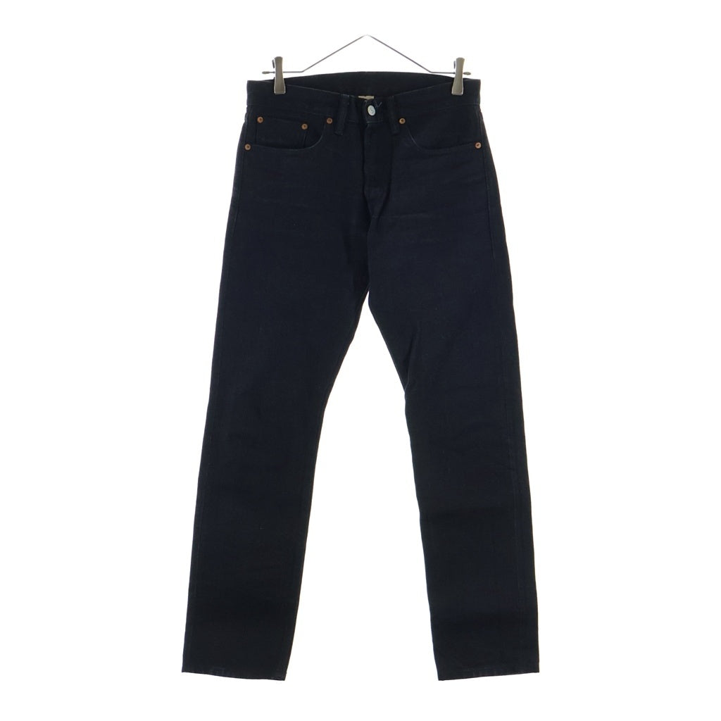 RRL(ダブルアールエル) ストレート デニムパンツ ブラック 782504838004