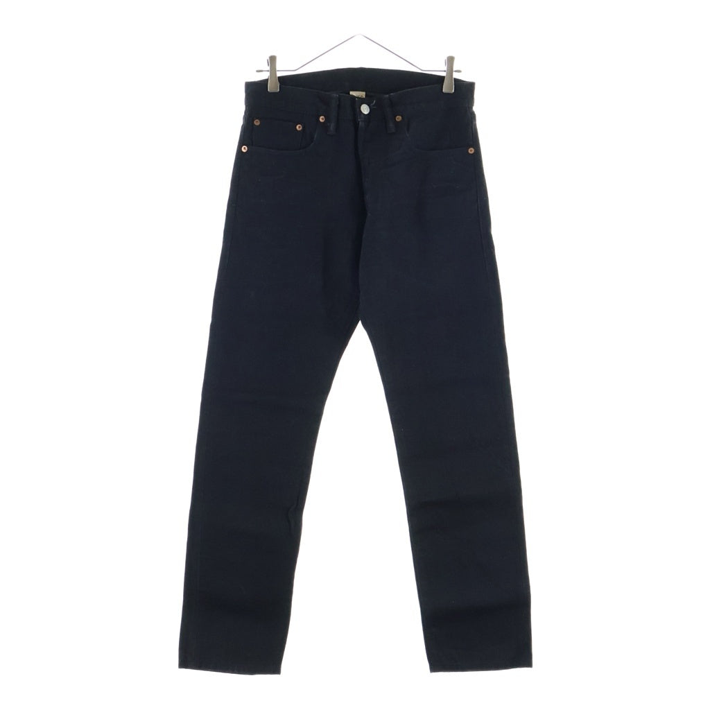 RRL(ダブルアールエル) ストレート デニムパンツ ブラック 782504838004