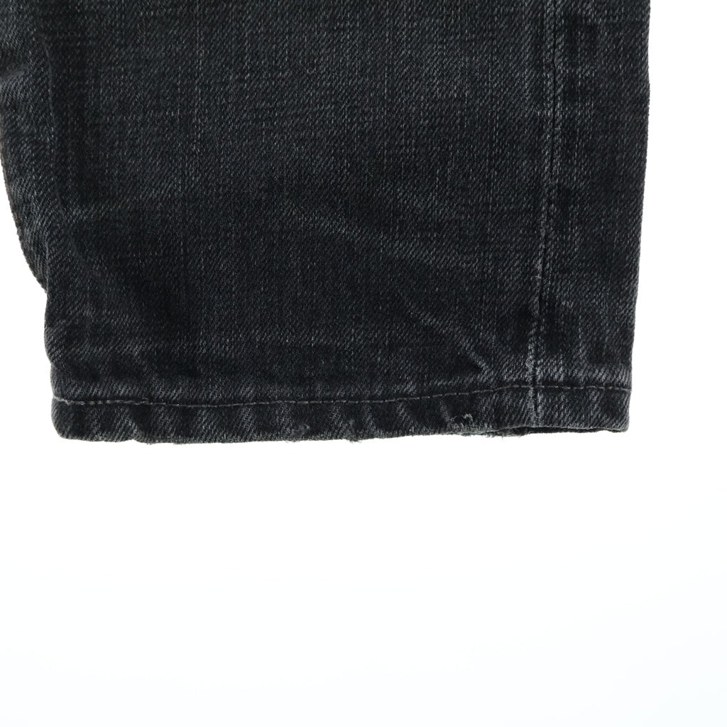 RRL(ダブルアールエル) ウォッシュ加工 ストレートデニムパンツ ブラック 782804502001