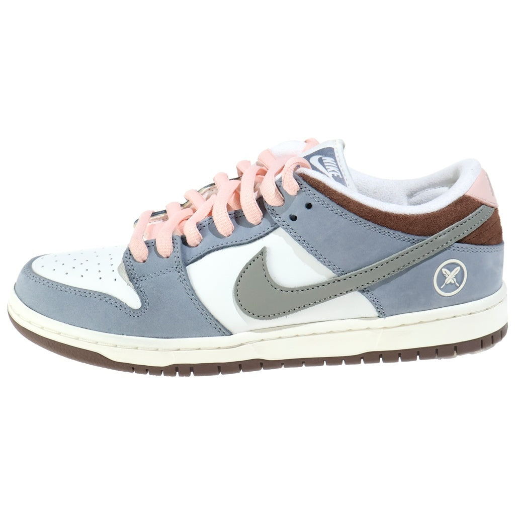 NIKE(ナイキ) ×YUTO HORIGOME DUNK LOW PRO QS 堀米雄斗 ダンク プロ クイックストライク ローカットスニーカー ホワイト/グレー US9.5/27.5cm FQ1180-001