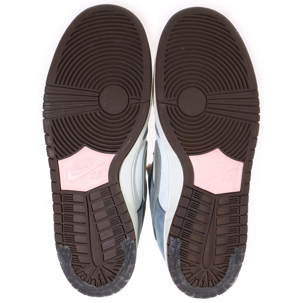 NIKE(ナイキ) ×YUTO HORIGOME DUNK LOW PRO QS 堀米雄斗 ダンク プロ クイックストライク ローカットスニーカー ホワイト/グレー US9.5/27.5cm FQ1180-001