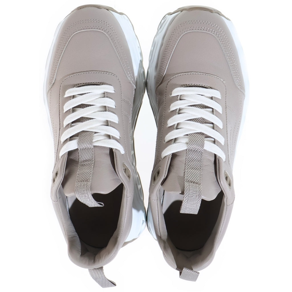 HERMES(エルメス) インパルス シェーヌダンクル ローカットスニーカー グレージュ #37 レディース