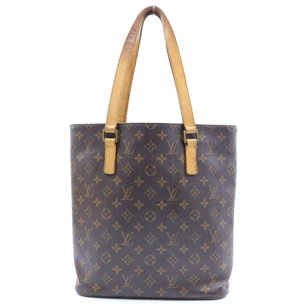 LOUIS VUITTON(ルイヴィトン) モノグラム ヴァヴァンGM ハンドバッグ トートバッグ ブラウン レザー×PVC M51170 ゴールド金具 レディース