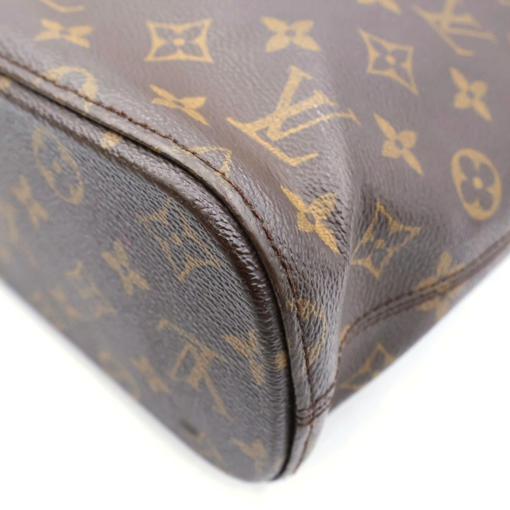 LOUIS VUITTON(ルイヴィトン) モノグラム ヴァヴァンGM ハンドバッグ トートバッグ ブラウン レザー×PVC M51170 ゴールド金具 レディース