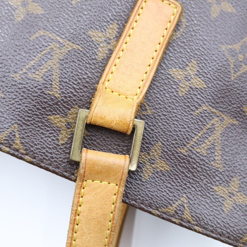 LOUIS VUITTON(ルイヴィトン) モノグラム ヴァヴァンGM ハンドバッグ トートバッグ ブラウン レザー×PVC M51170 ゴールド金具 レディース