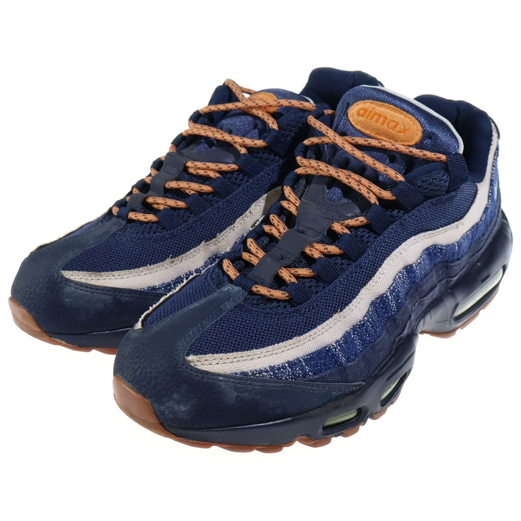 NIKE(ナイキ) AIR MAX95 DENIM エアマックス95 デニム ローカットスニーカー ネイビー US10/28cm 538416-400