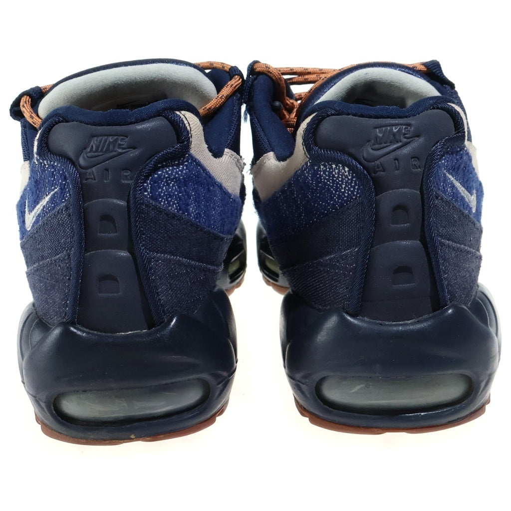NIKE(ナイキ) AIR MAX95 DENIM エアマックス95 デニム ローカットスニーカー ネイビー US10/28cm 538416-400