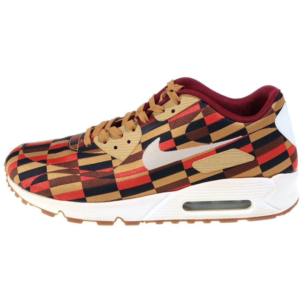 NIKE(ナイキ) AIR MAX90 LUX JCRD SP ROUNDEL エアマックス90 ローカットスニーカー ブラウン US10.5/28.5cm 651322-106