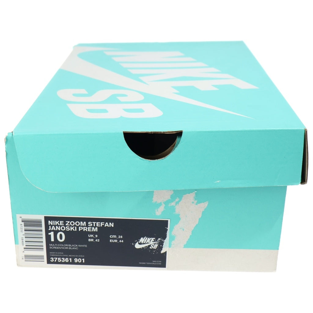 NIKE SB(ナイキエスビー) ZOOM STEFAN JANOSKI ズーム ステファン ジャノスキー ローカットスニーカー マルチ US10/28cm 375361-901