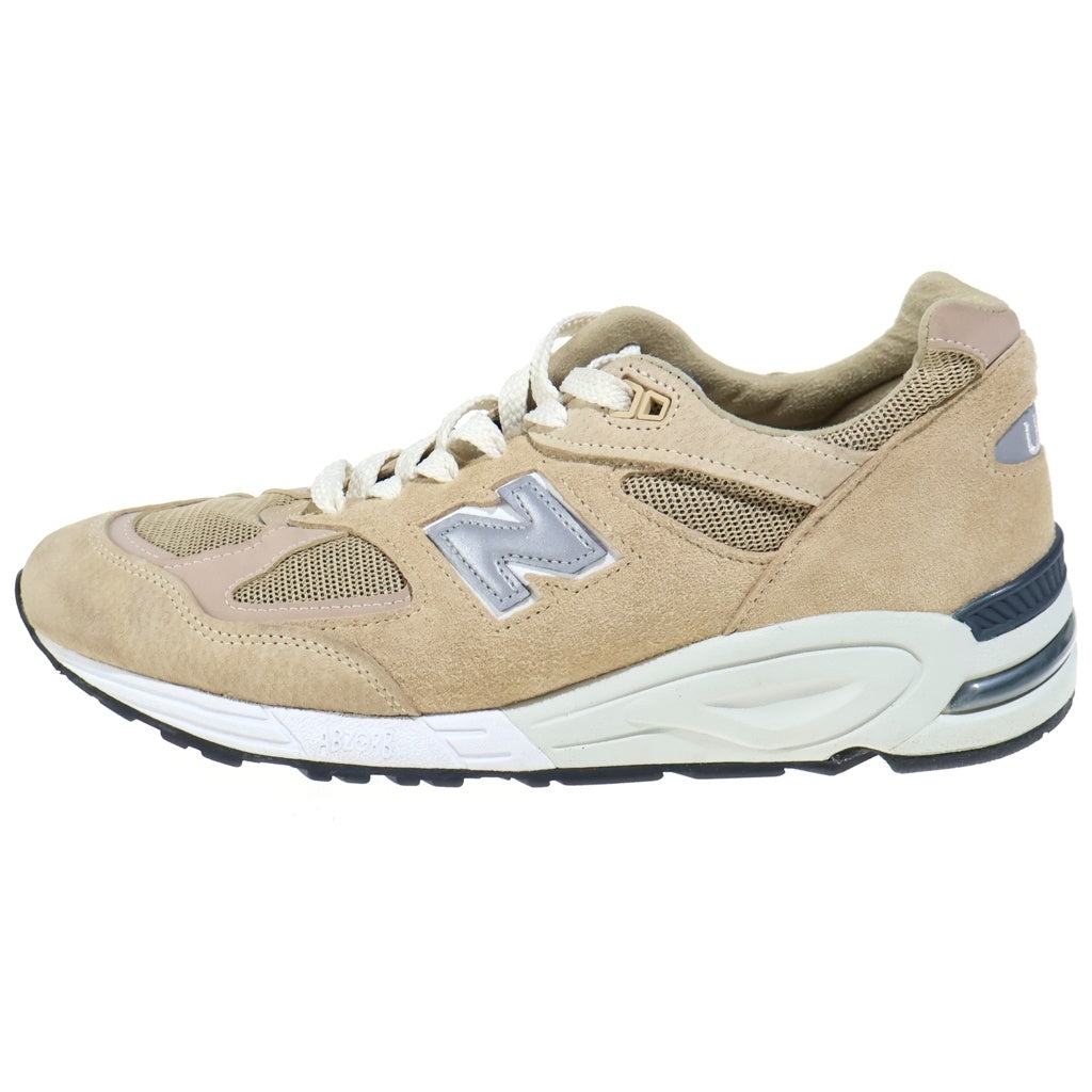 New Balance(ニューバランス) ×KITH 990V2 TAN キス タン スエード メッシュ ローカットスニーカー ベージュ US10/28cm M990KS2