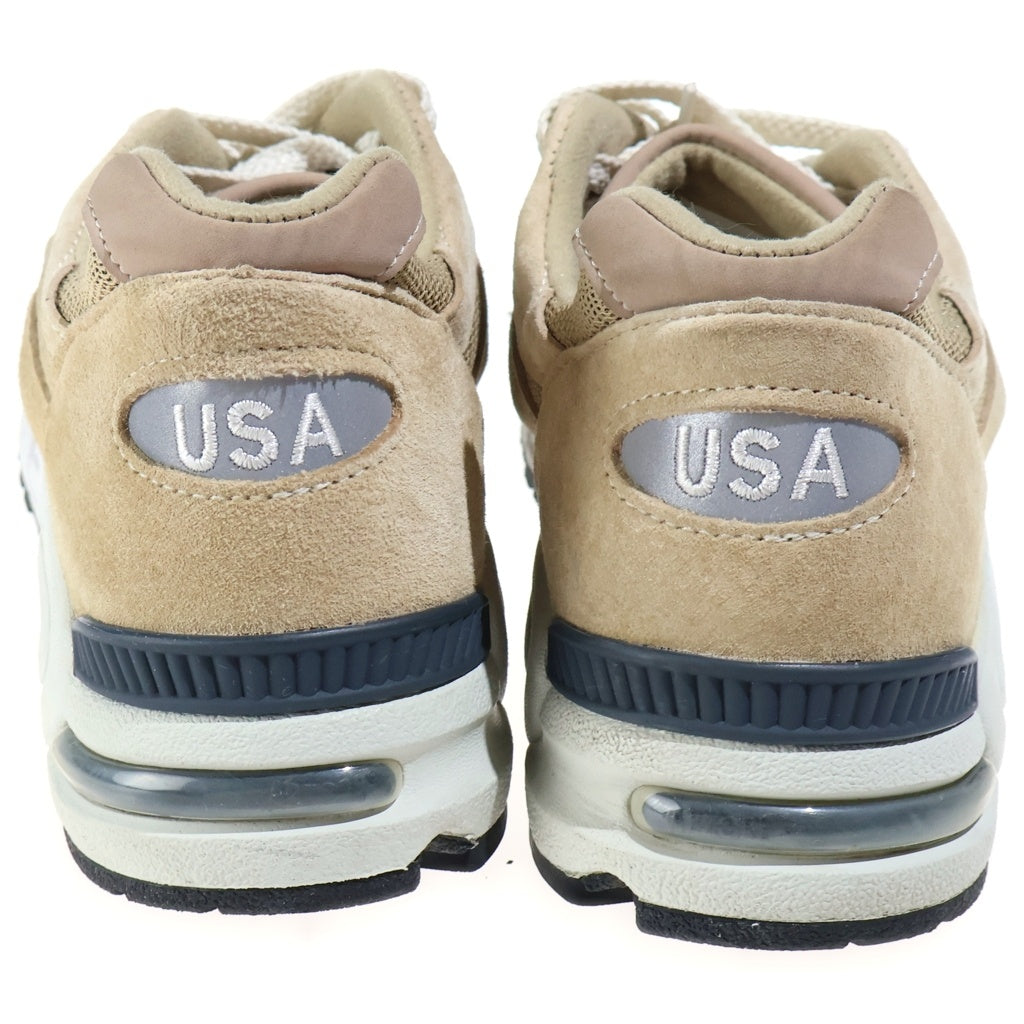 New Balance(ニューバランス) ×KITH 990V2 TAN キス タン スエード メッシュ ローカットスニーカー ベージュ US10/28cm M990KS2