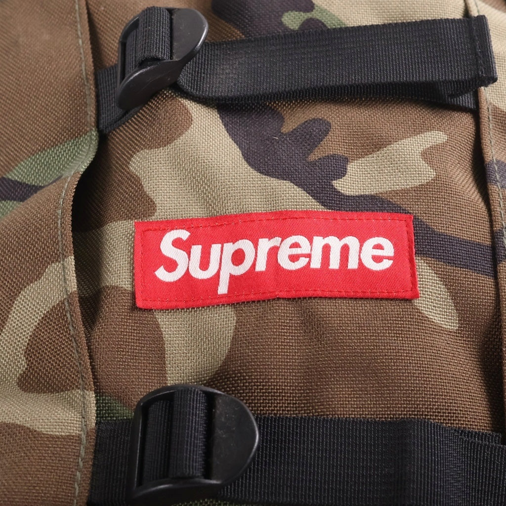 SUPREME(シュプリーム) 14SS Camo Logo Bag Pack カモ ロゴ バッグパック ミリタリー