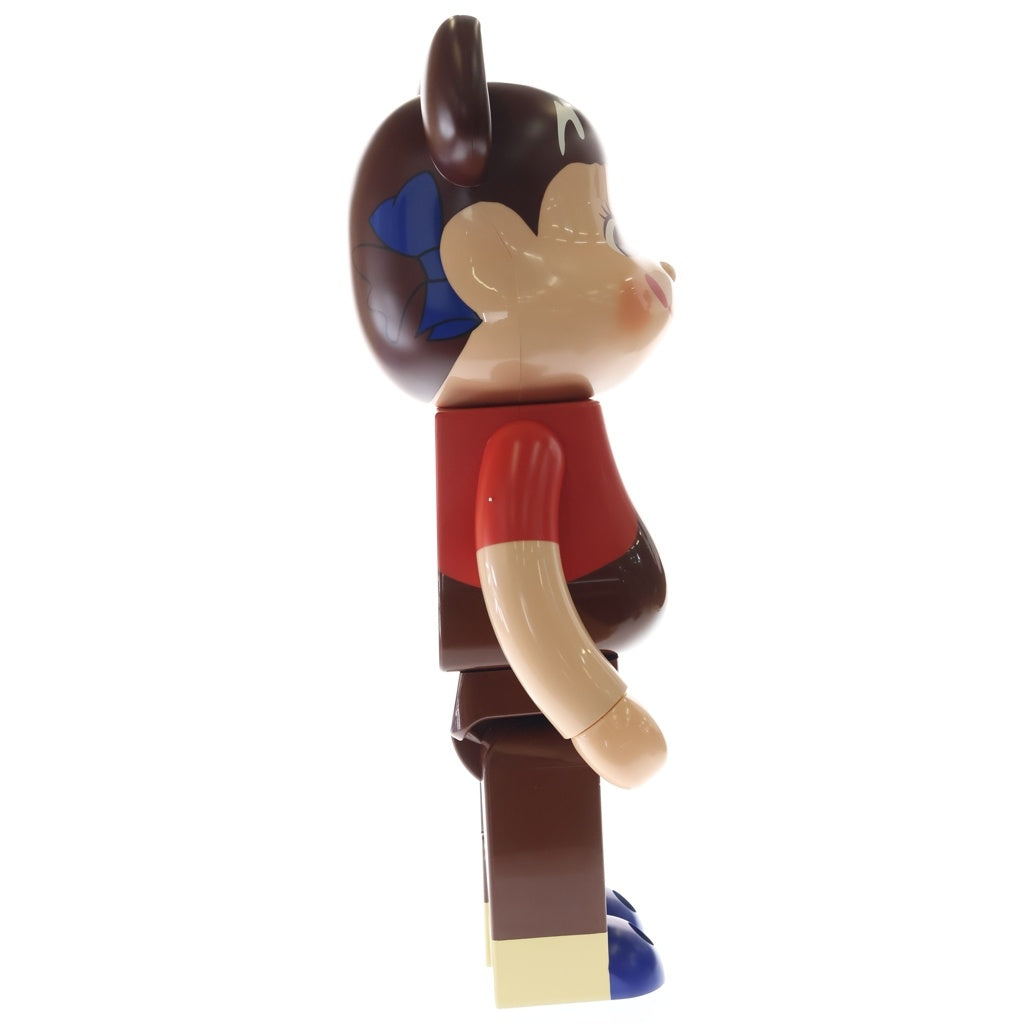 BE@RBRICK(ベアブリック) ×不二家 ペコちゃん チョコレートミルキー 1000% フィギュア 人形 ブラウン 箱