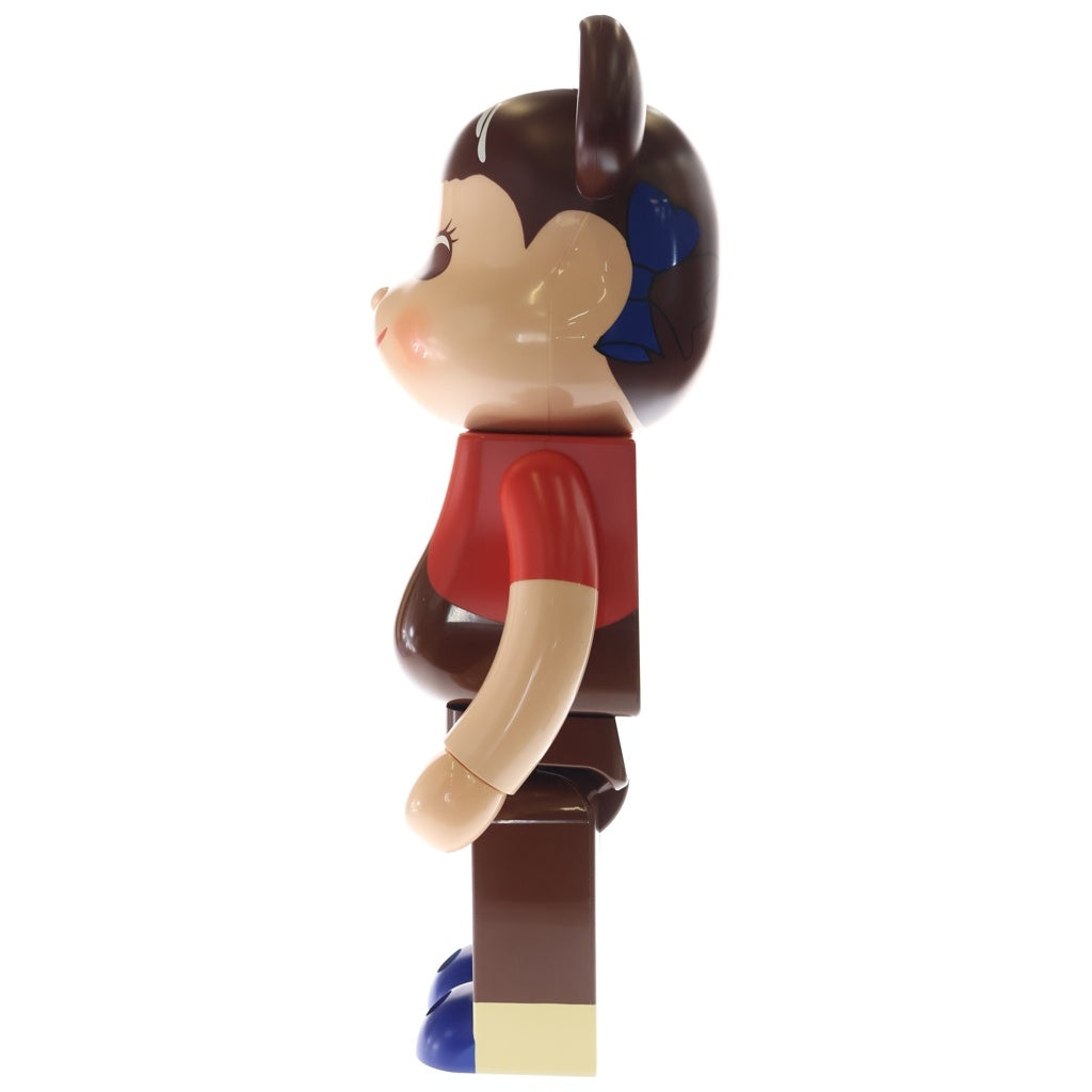 BE@RBRICK(ベアブリック) ×不二家 ペコちゃん チョコレートミルキー 1000% フィギュア 人形 ブラウン 箱