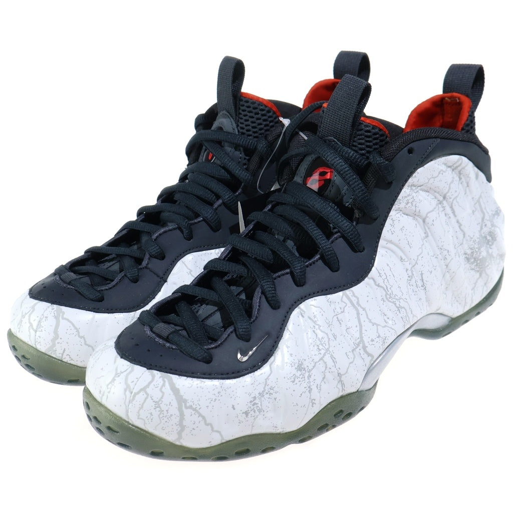NIKE(ナイキ) ×TEKKEN 8 AIR FOAMPOSITE ONE PRM JIN KAZAMA 鉄拳8 エアフォームポジット ミッドカットスニーカー シルバー US9.5/27.5cm HF6367-001