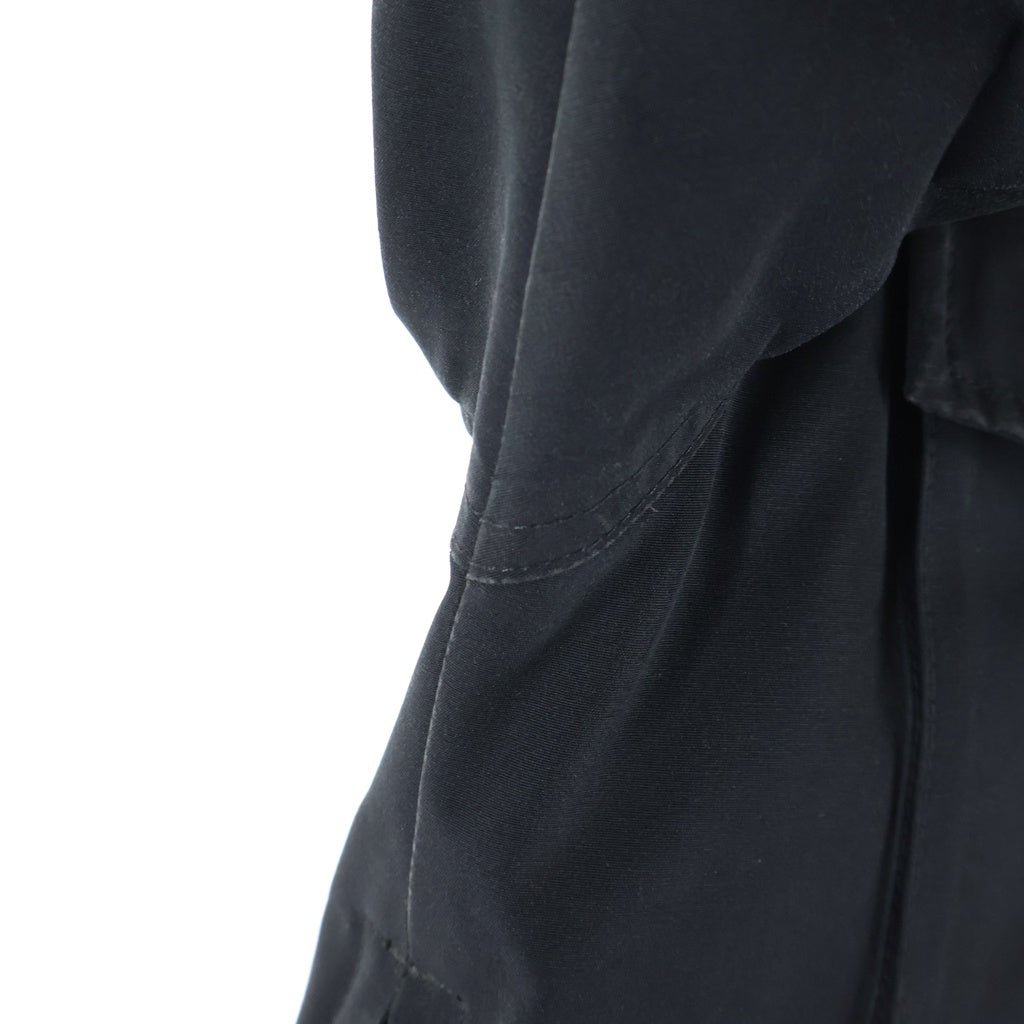 CANADA GOOSE(カナダグース) JASPER ジャスパー ロゴデザインモチーフ マルチポケット フーデッド ジップアップ ダウンジャケット ブラック 68F8490 4078JM