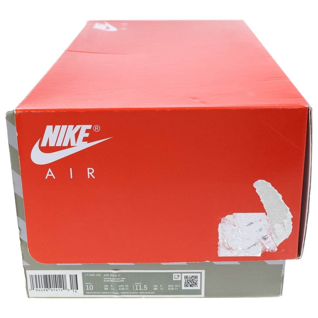 NIKE(ナイキ) AIR MAX 90 OG INFRARED エアマックス90 ローカットスニーカー ホワイト/レッド US10/28cm CT1685-100