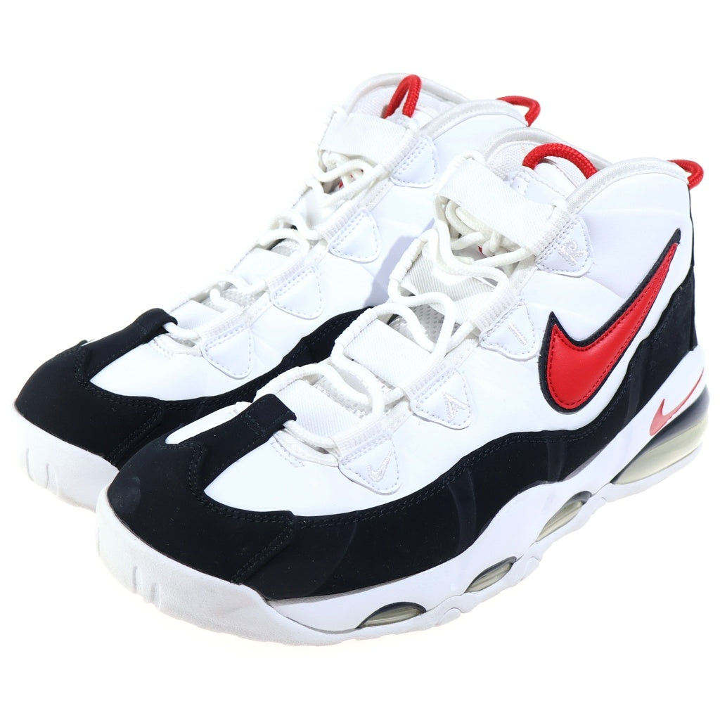 NIKE(ナイキ) AIR MAX UPTEMPO 95 CK0892-101 エアマックスアップテンポ95 ハイカットスニーカー ホワイト/レッド US10/28cm