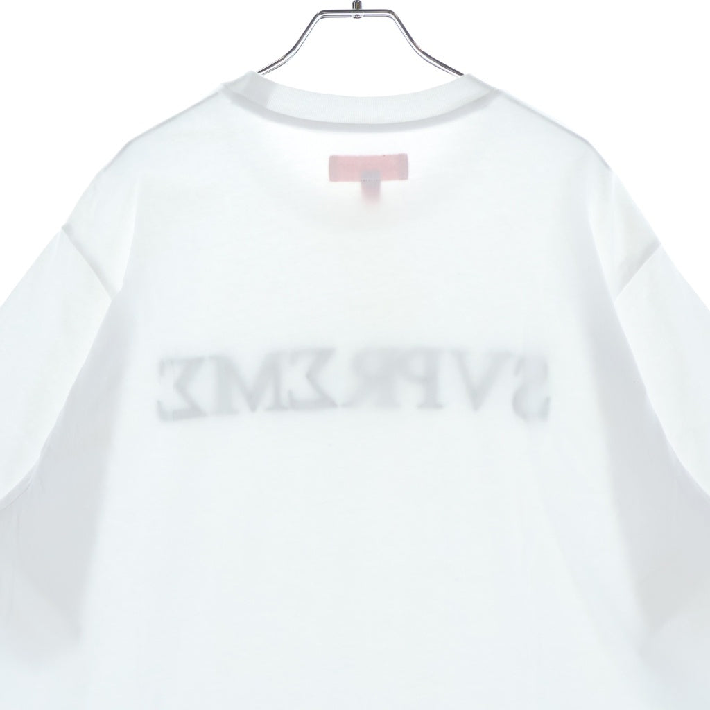 SUPREME(シュプリーム) 26SS Greek S/S Top グリーク ロゴ刺繍 半袖Tシャツ カットソー ホワイト