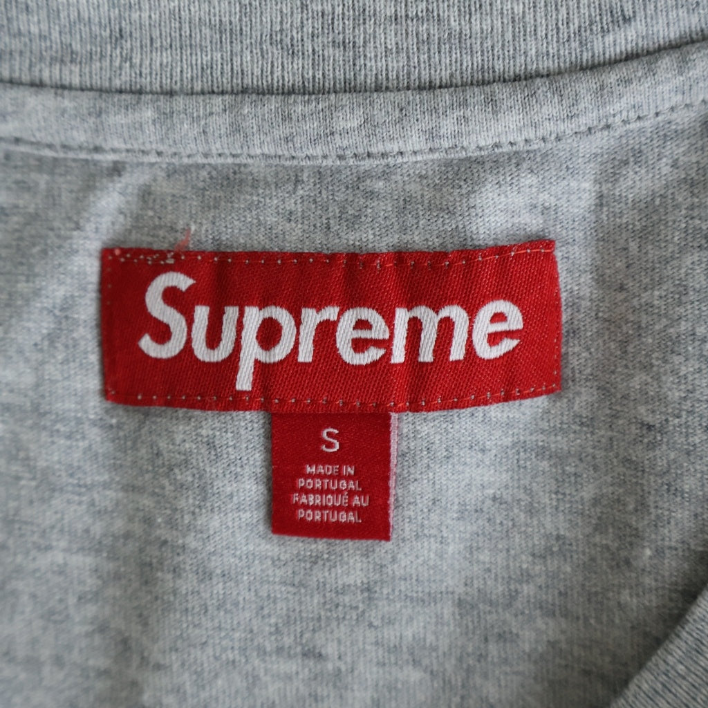 SUPREME(シュプリーム) 25SS Small Box Logo Tee スモールボックスロゴ クルーネック 半袖Tシャツ カットソー グレー